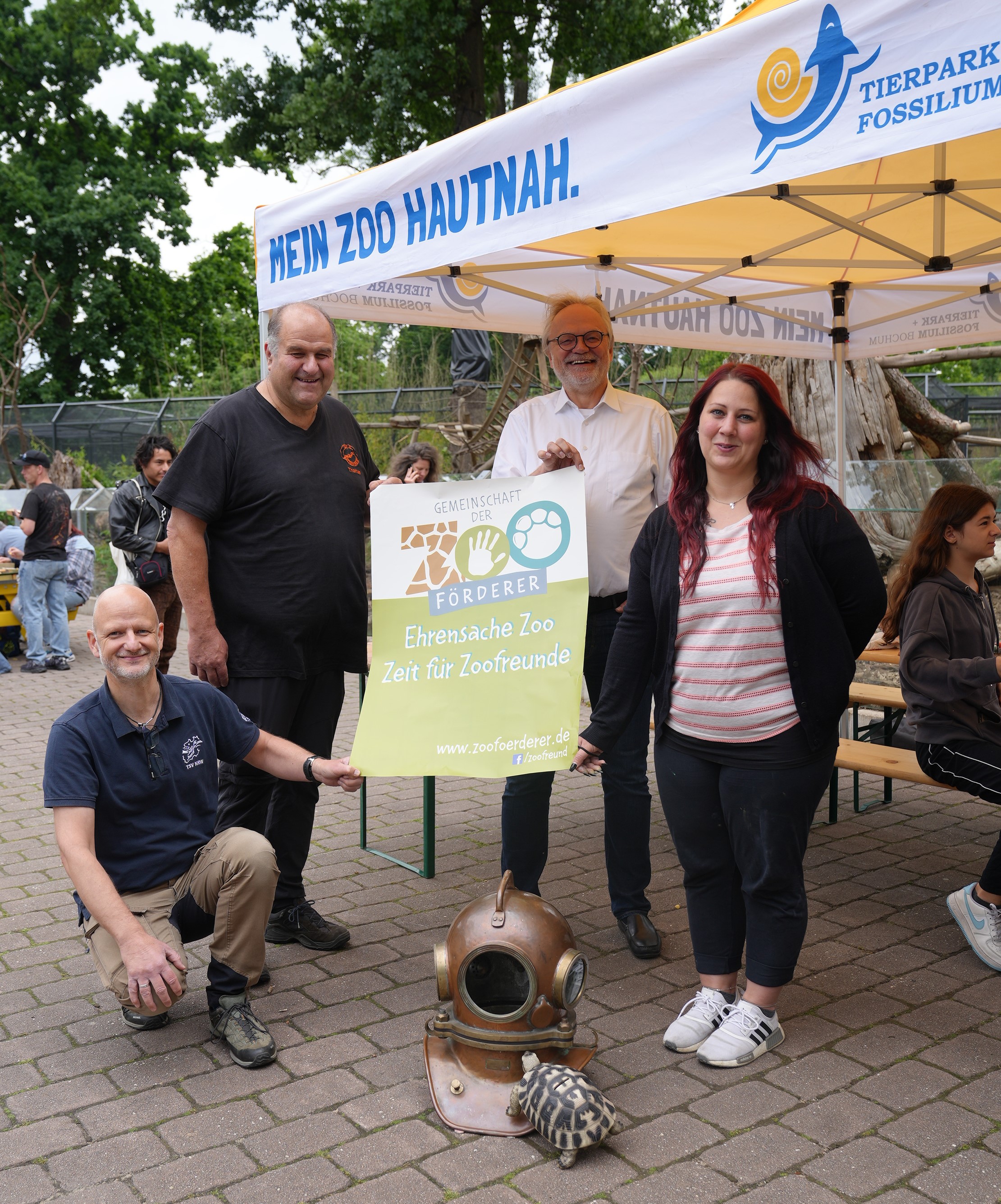 Gemeinschaftliches Engagement f&uuml;r die &bdquo;Ehrensache Zoo&ldquo;