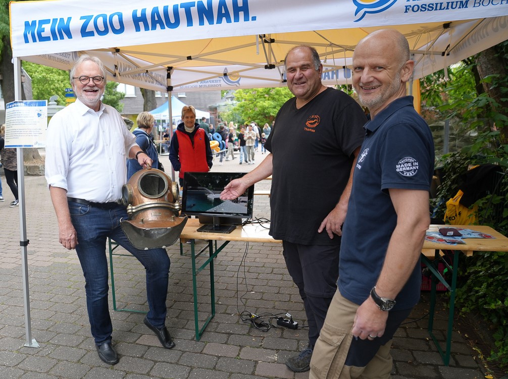 Der DUC und der Tierpark + Fossilium Bochum - Kooperationspartner seit vielen Jahren